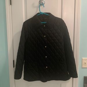 Dana Buchman Black quilted jacket